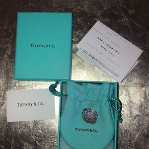 Tiffany & Co. sterling silver heart charm